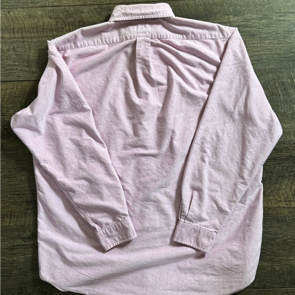 90’s Ralph Lauren Pink button up - Picture 3 of 7